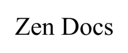 ZEN DOCS trademark