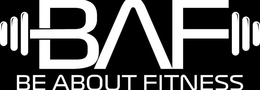 BAF BE ABOUT FITNESS trademark