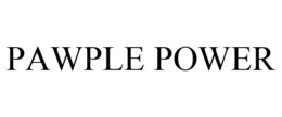PAWPLE POWER trademark
