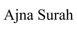 AJNA SURAH trademark