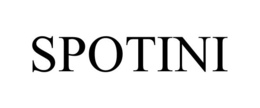 SPOTINI trademark
