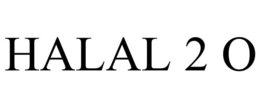 HALAL 2 O trademark