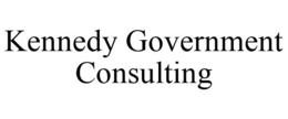 KENNEDY GOVERNMENT CONSULTING trademark