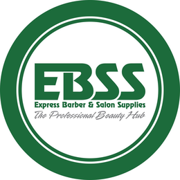 EBSS EXPRESS BARBER & SALON SUPPLIES THE PROFESSIONAL BEAUTY HUB trademark