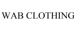 WAB CLOTHING trademark