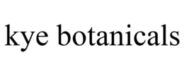 KYE BOTANICALS trademark