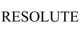 RESOLUTE trademark