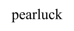 PEARLUCK trademark