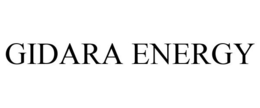 GIDARA ENERGY trademark