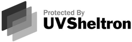 PROTECTED BY UVSHELTRON trademark