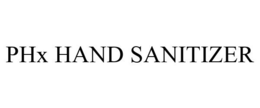 PHX HAND SANITIZER trademark
