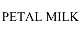 PETAL MILK trademark