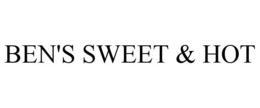 BEN'S SWEET & HOT trademark