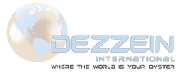 DEZZEIN INTERNATIONAL WHERE THE WORLD IS YOUR OYSTER trademark