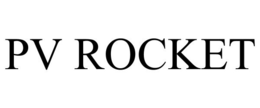 PV ROCKET trademark