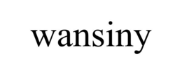 WANSINY trademark