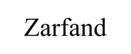 ZARFAND trademark