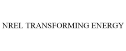 NREL TRANSFORMING ENERGY trademark