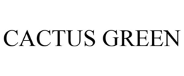 CACTUS GREEN trademark