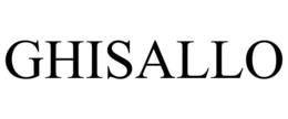GHISALLO trademark