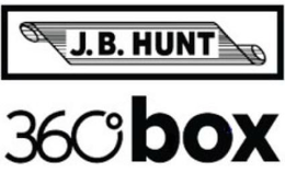 J. B. HUNT 360BOX trademark