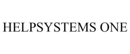 HELPSYSTEMS ONE trademark