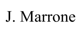J. MARRONE trademark