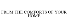 FROM THE COMFORTS OF YOUR HOME trademark