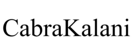 CABRAKALANI trademark