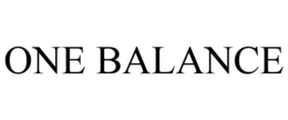 ONE BALANCE trademark