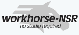 WORKHORSE-NSR NO STUDIO REQUIRED trademark