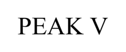 PEAK V trademark