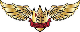 100% SF 100% SUCKA FREE trademark