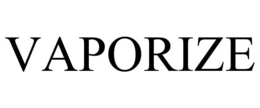 VAPORIZE trademark