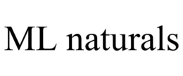 ML NATURALS trademark