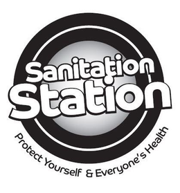 SANITATION STATION PROTECT YOURSELF & EVERYONE'S HEALTH trademark