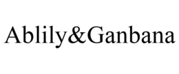 ABLILY&GANBANA trademark