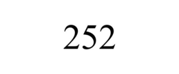 252 trademark