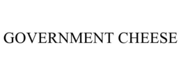 GOVERNMENT CHEESE trademark