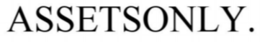 ASSETSONLY. trademark