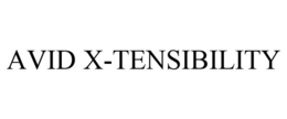 AVID X-TENSIBILITY trademark