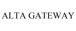 ALTA GATEWAY trademark