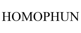 HOMOPHUN trademark