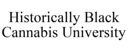 HISTORICALLY BLACK CANNABIS UNIVERSITY trademark