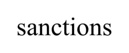 SANCTIONS trademark