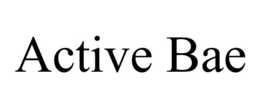 ACTIVE BAE trademark