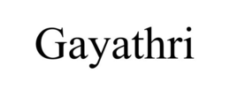 GAYATHRI trademark