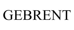GEBRENT trademark