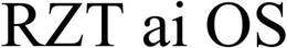 RZT AI OS trademark