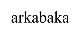 ARKABAKA trademark